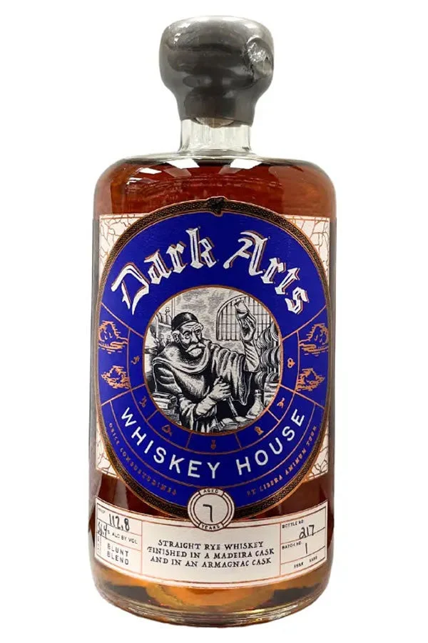 Dark Arts Blunt Blend Cask Strength Rye 750ML