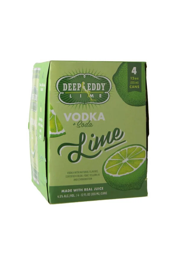 Deep Eddy Vodka and Soda Lime 4Pk