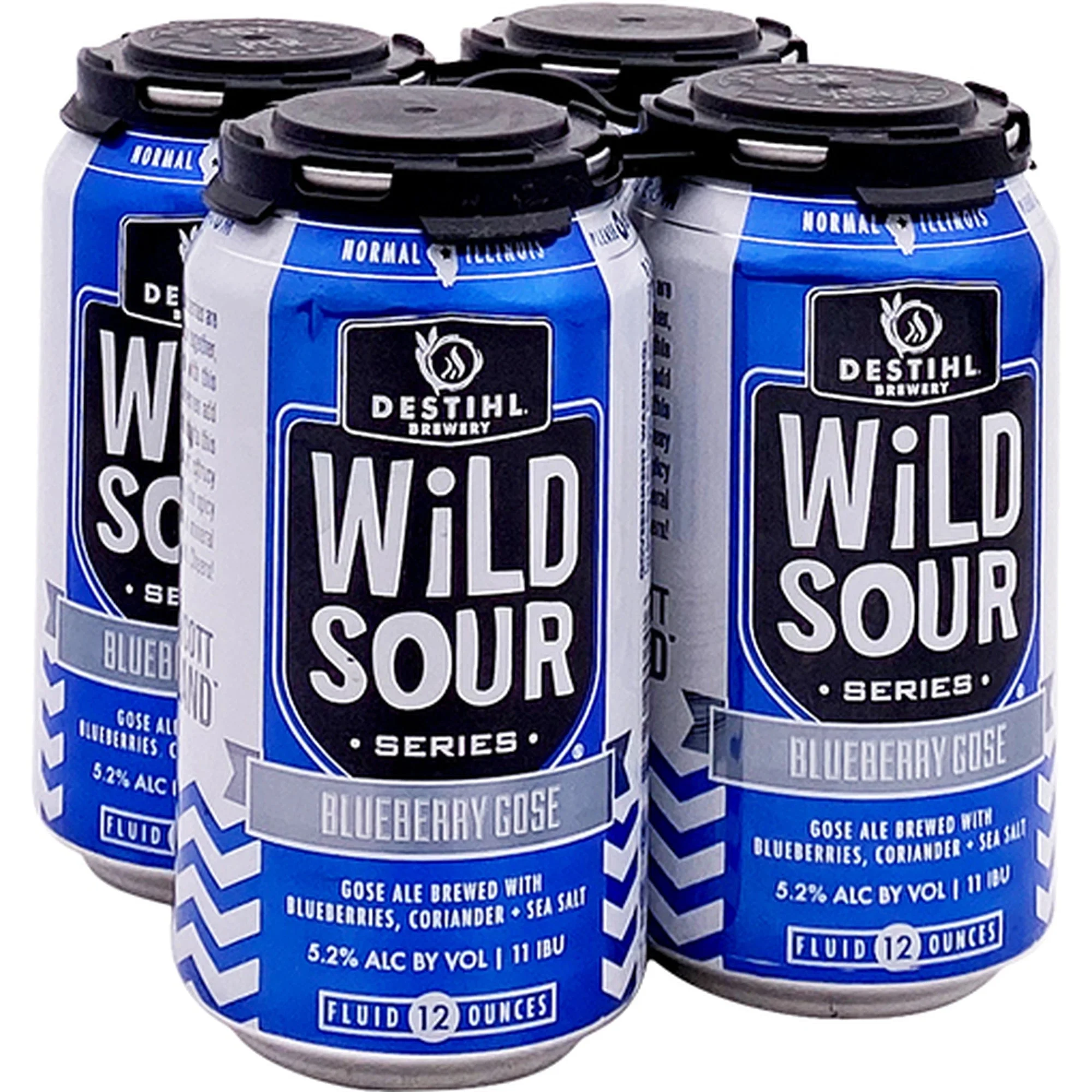 Destihl Wild Sour Series: Blueberry Gose 4Pk