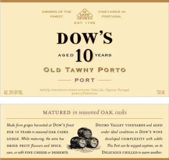 Dow's 10 Year Old Porto