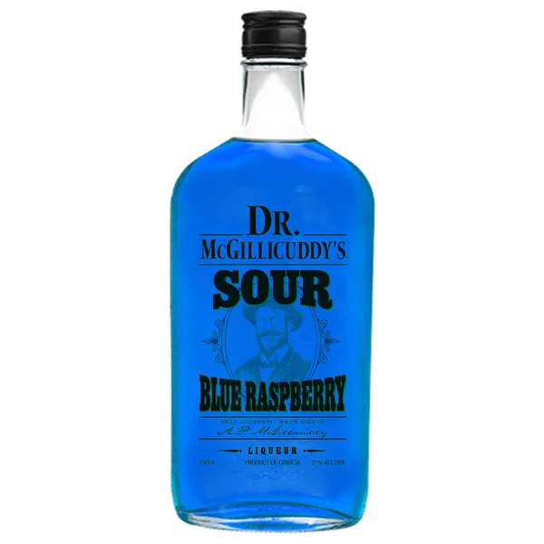 Dr. McGillicuddy's Sour Blue Raspberry Liqueur