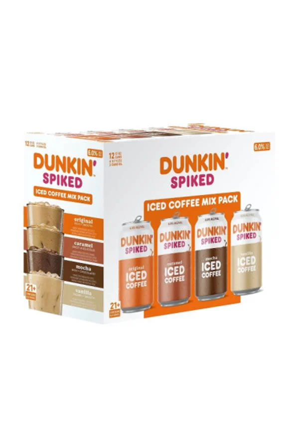 Dunkin' Spiked Iced Coffee Variety 12Pk