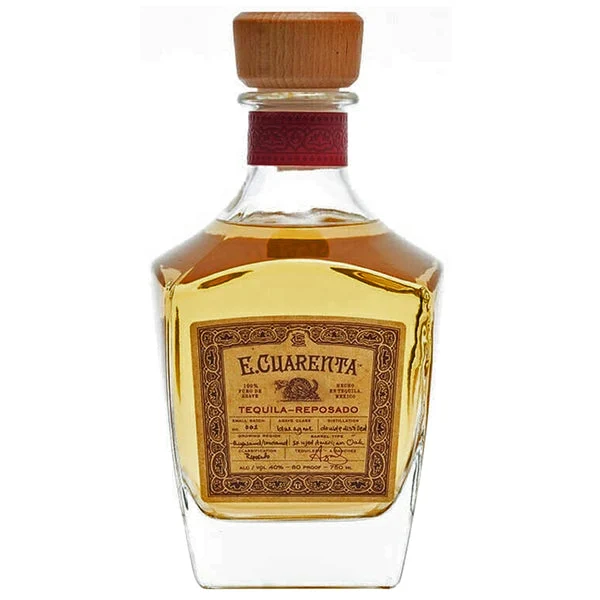 E Cuarenta Reposado Tequila