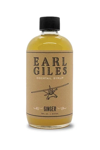 Earl Giles Ginger Syrup 8oz