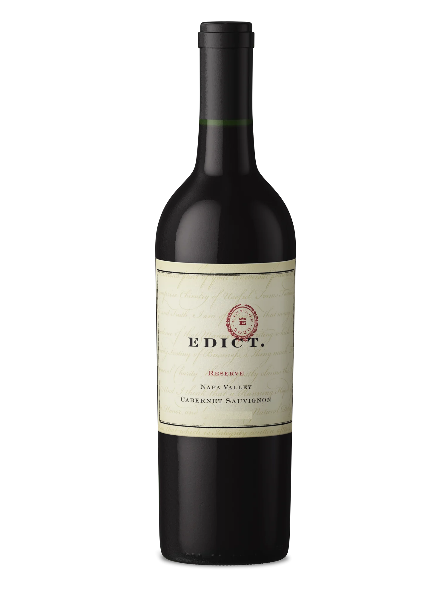 Edict Napa Valley Reserve Cabernet Sauvignon 2022 (750 ml)