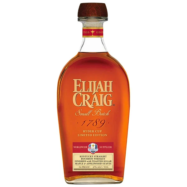 Elijah Craig Small Batch Bourbon - Ryder Cup 2025 Limited Edition