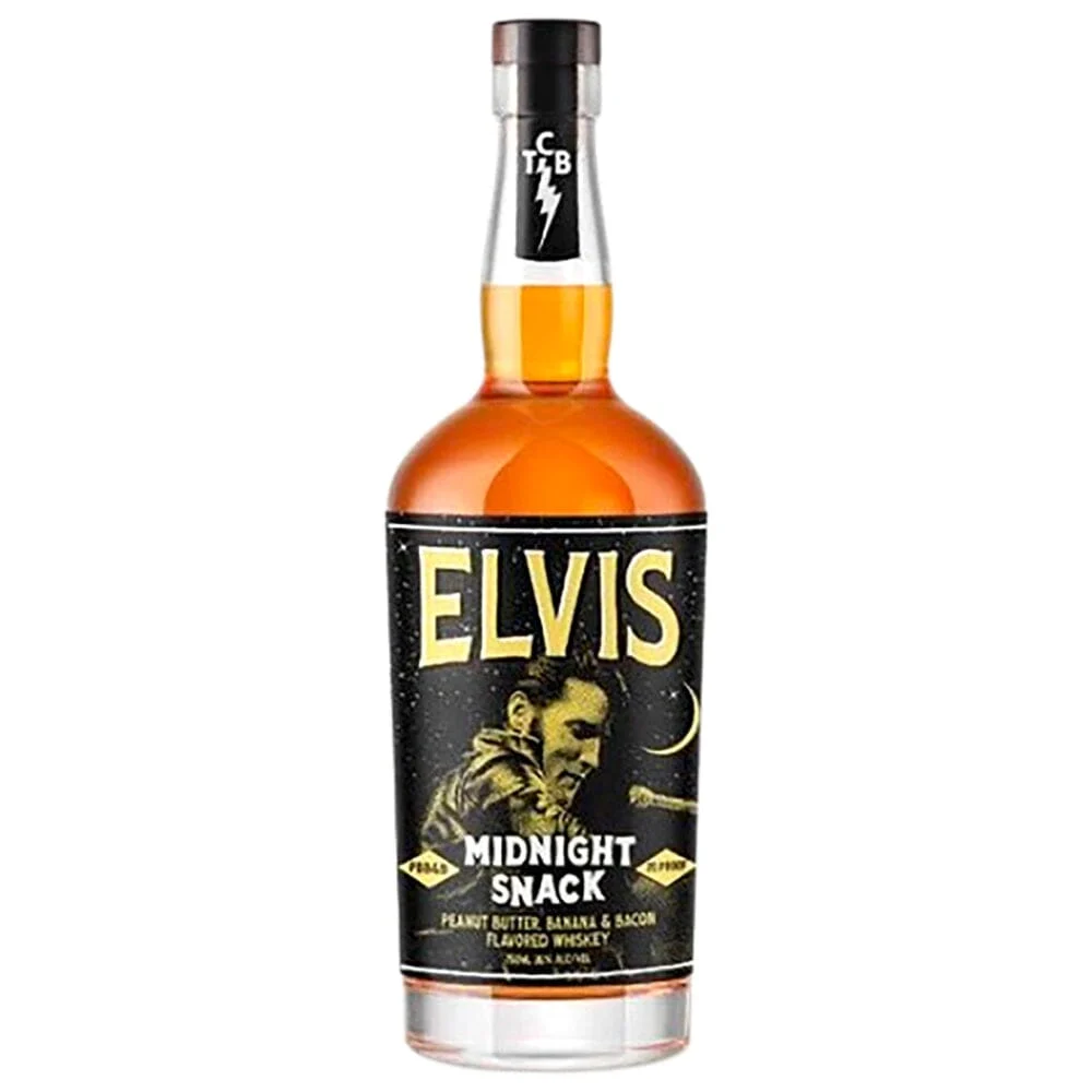 Elvis Midnight Snack Peanut Butter, Banana & Bacon Flavored Whiskey