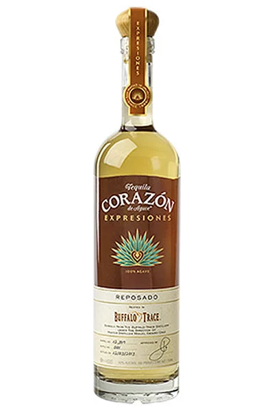 Expresiones del Corazon Tequila Reposado aged in Buffalo Trace Barrels