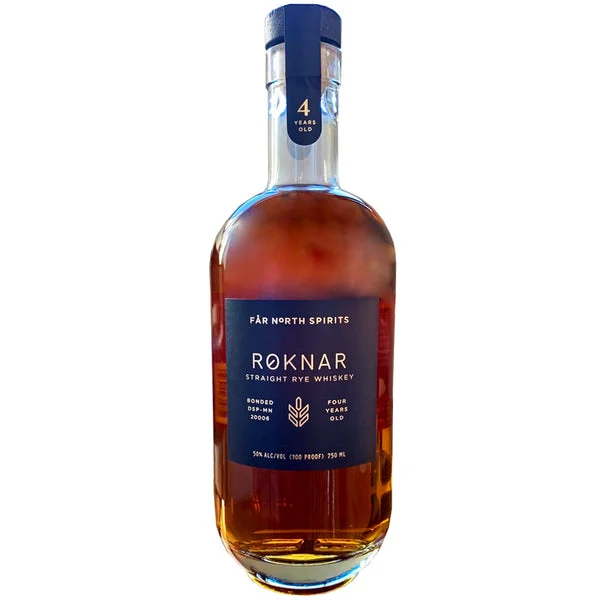 Far North Spirits Roknar Bonded Rye Whiskey