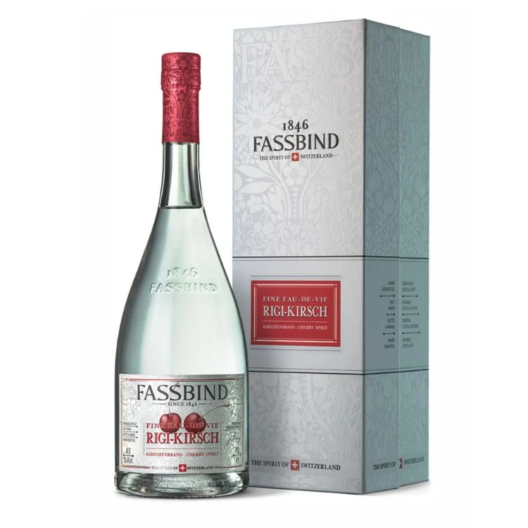 Fassbind Les Eaux de Vie Rigi Kirsch Cherry Brandy- 750ml