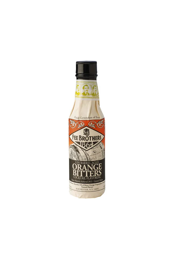Fee Brothers Gin Barrel Aged Orange Bitters 5OZ