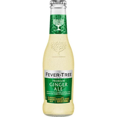 Fever Tree Premium Ginger Ale 6.8oz 4-Pack