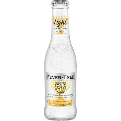 Fever Tree Premium Tonic Water LIGHT 6.8oz 4-Pack