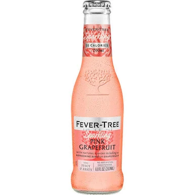 Fever Tree Sparkling Pink Grapefruit 6.8oz 4-Pack