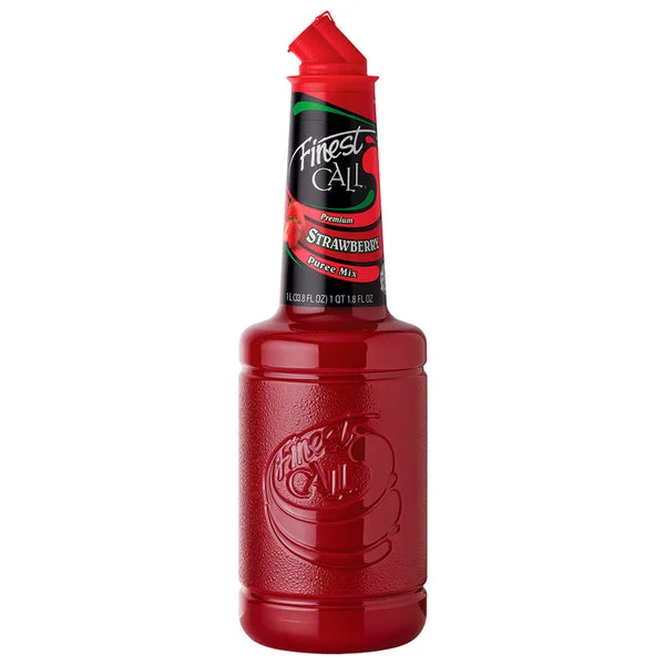 Finest Call Strawberry Puree Mix - 1 Liter