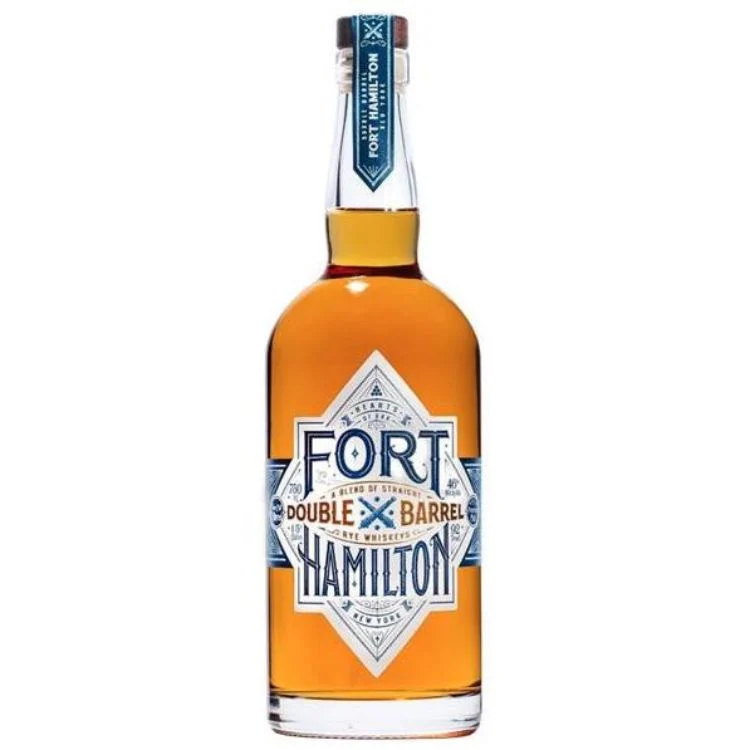 Fort Hamilton Double Barrel Rye Whiskey - 750ml