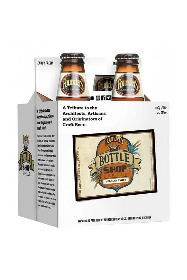 Founders Bottle Shop Series Belgian Twist 4Pk