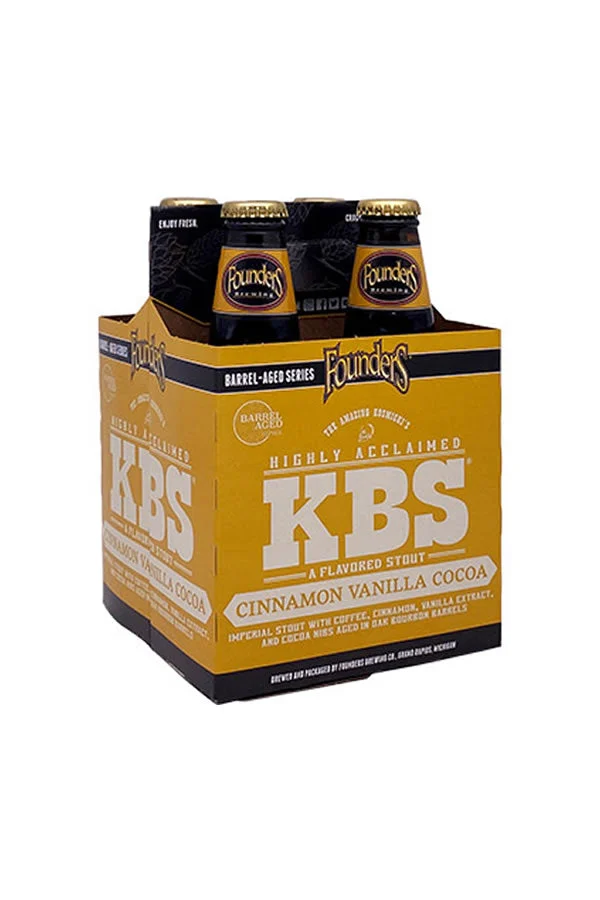 Founders KBS Cinnamon Vanilla Cocoa 4Pk