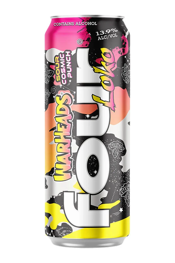 Four Loko Warheads Sour Cosmic Punch 24OZ