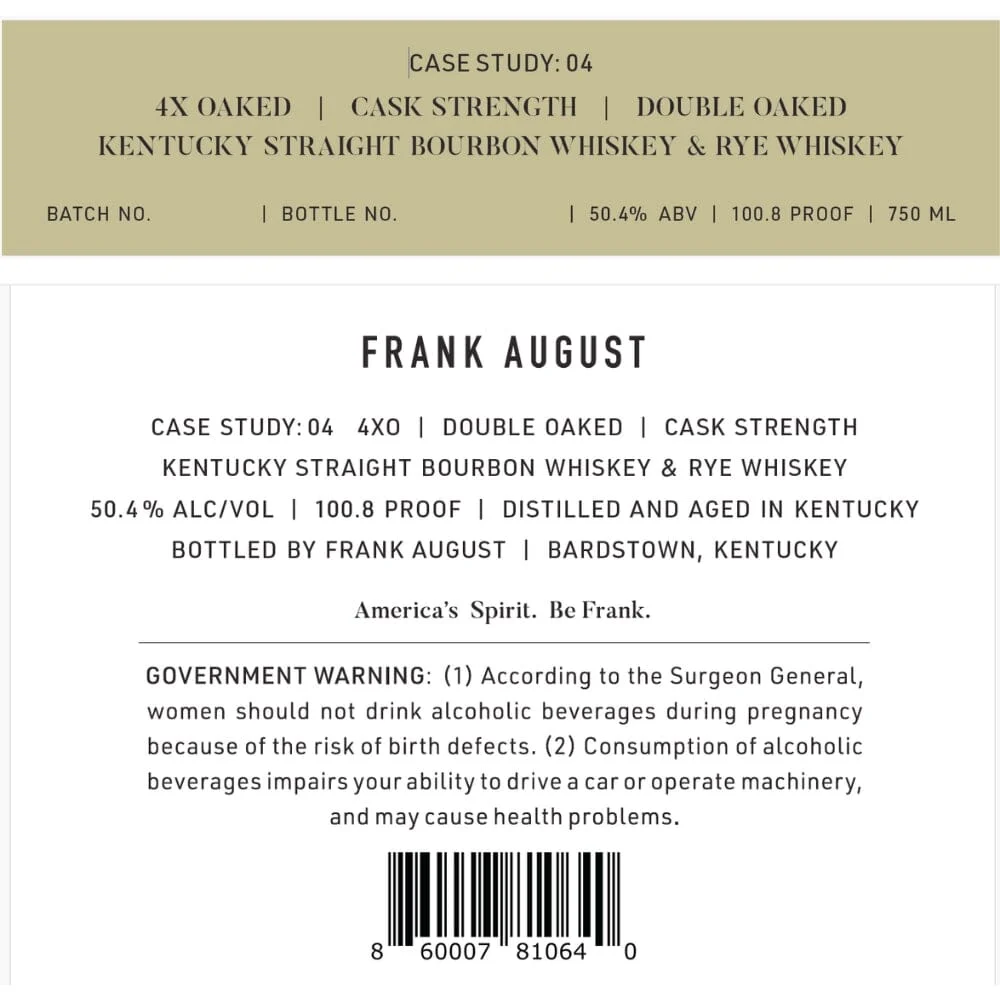 Frank August Case Study: 04