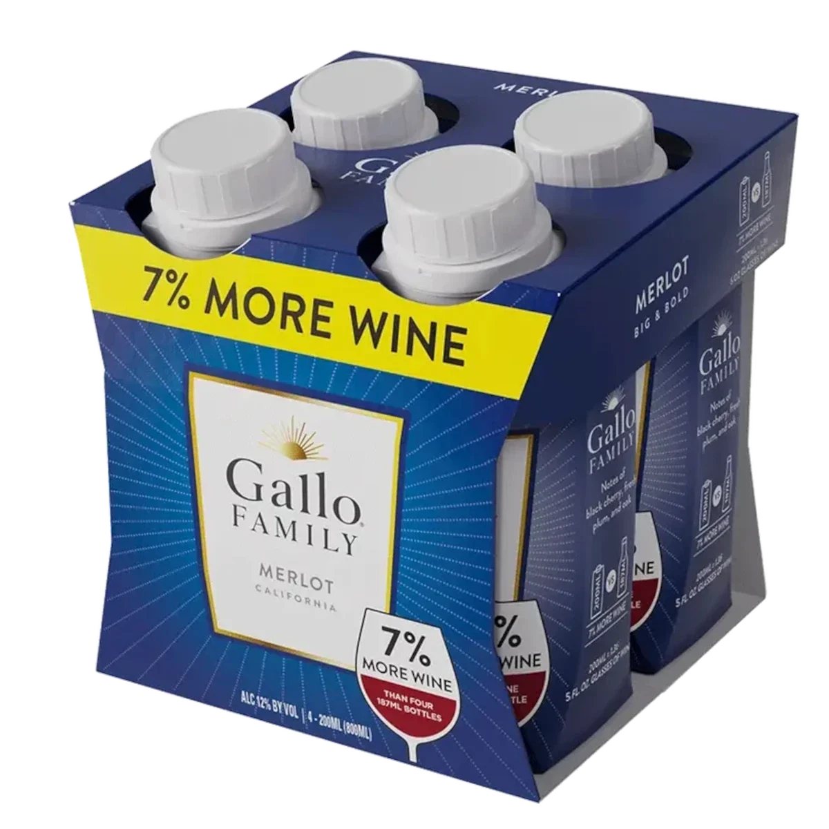 Gallo Family Vineyards Merlot 4Pk