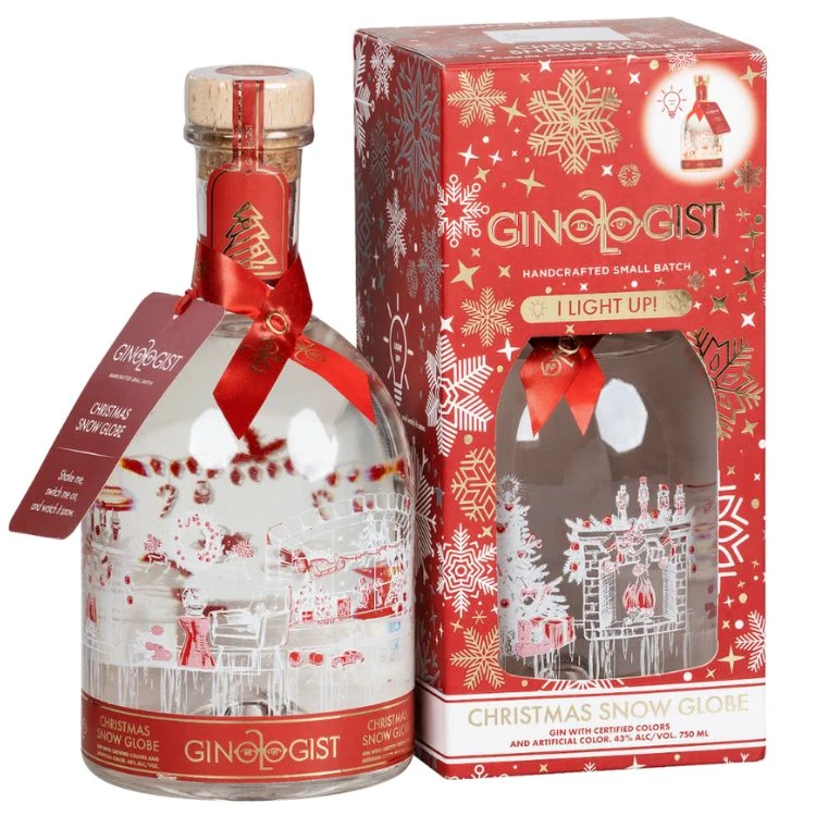 Ginologist Snow Globe Gin - 750