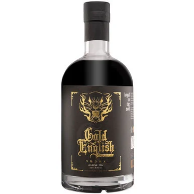 Gold English Black Vodka 750ml