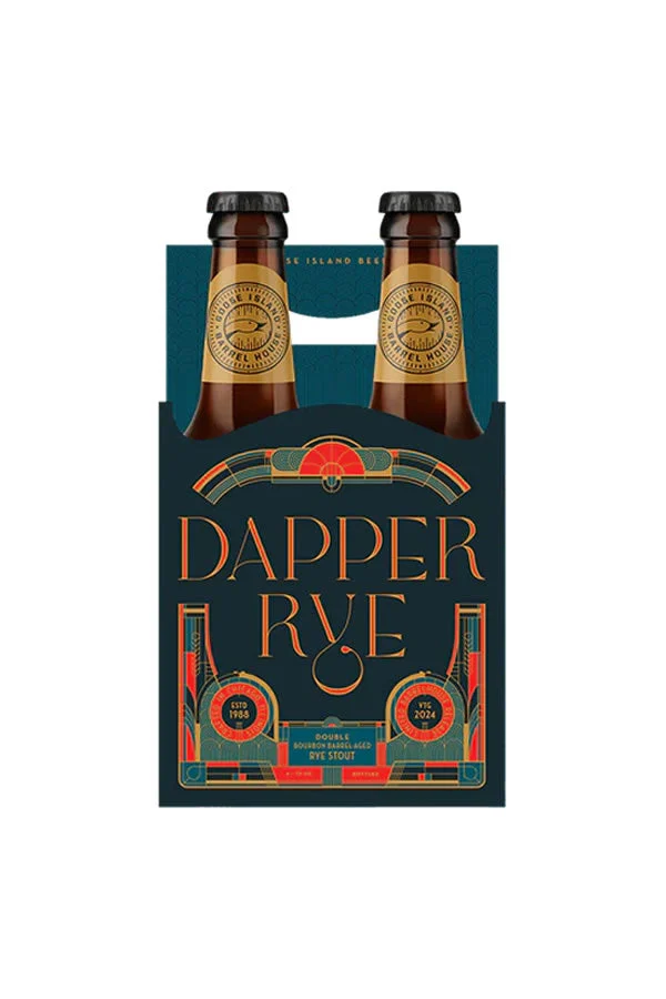 Goose Island Dapper Rye Double Bourbon 4Pk