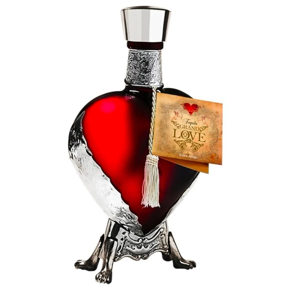 Grand Love Red Heart Reposado Tequila