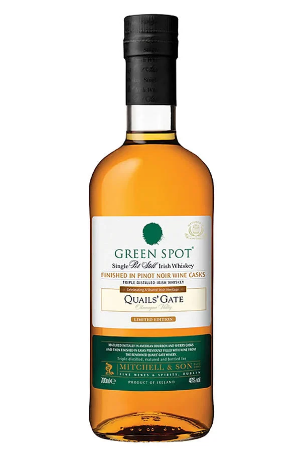 Green Spot Quails' Gate Pinot Noir Finish Irish Whiskey 750ML