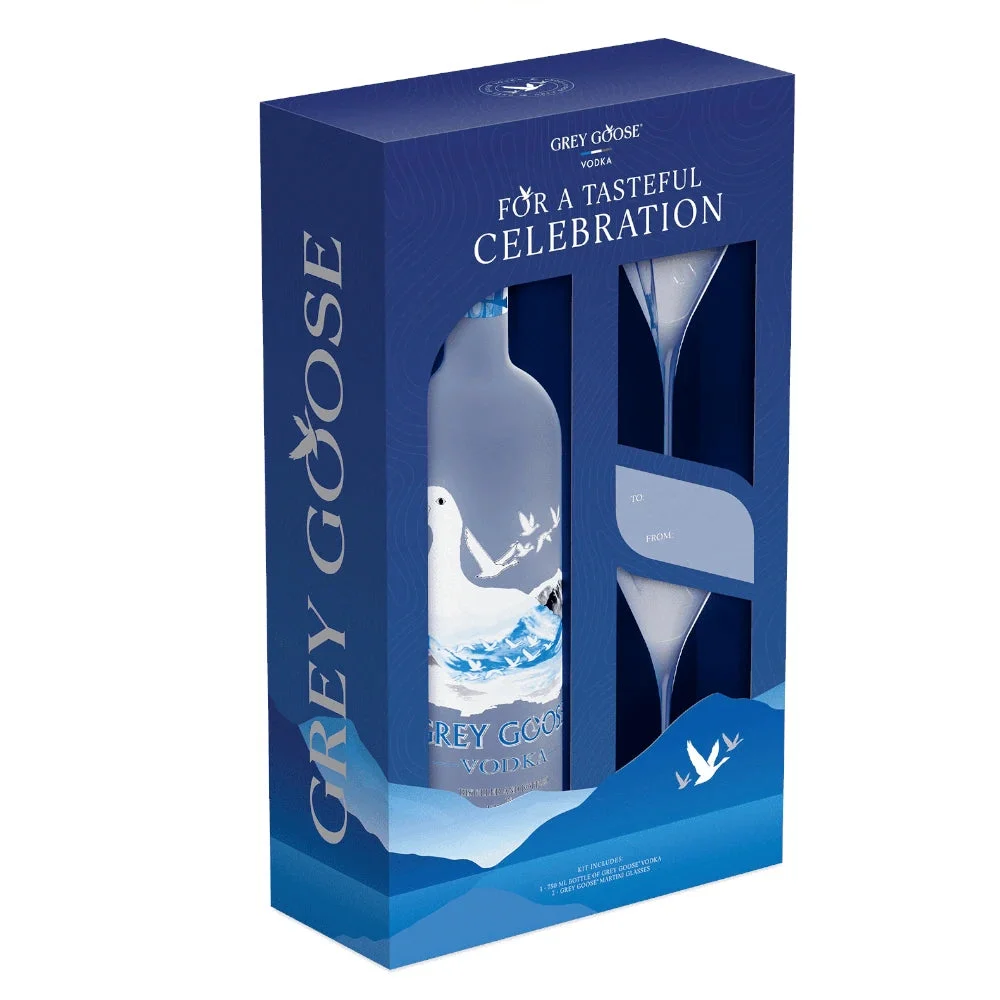 Grey Goose Vodka 1.75L Gift Set