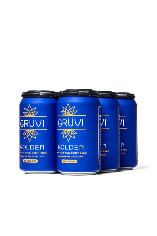 Gruvi Golden Non-Alcoholic 6Pk
