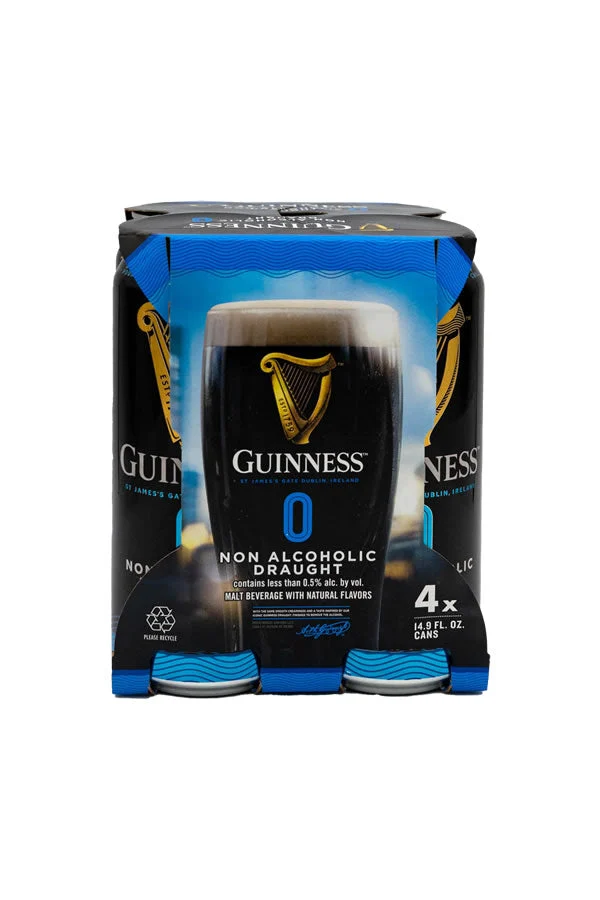 Guinness Draught 0.0 Non-Alcoholic 4Pk