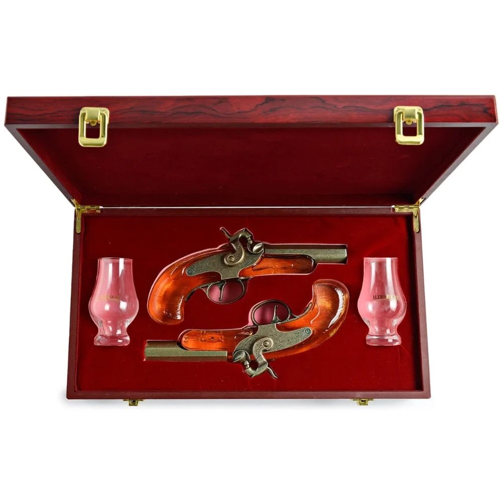 H. Deringer Bourbon Whiskey Pistol Set (2x200mL)