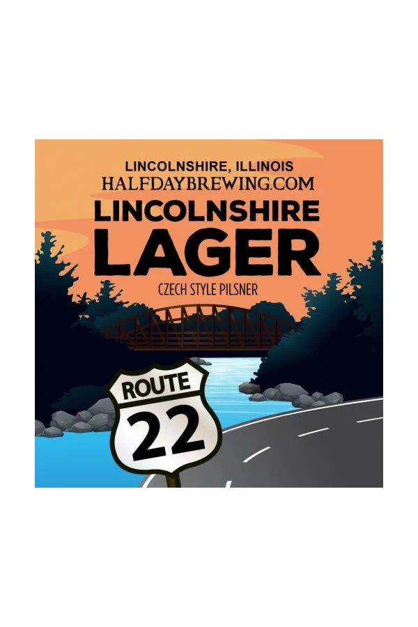 Half Day Lincolnshire Lager 4Pk
