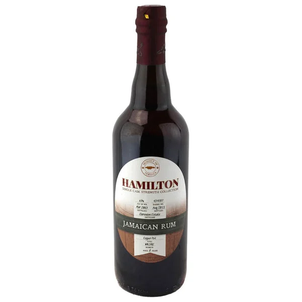 Hamilton 8yr Cask Strength Single Barrel Jamaican Rum