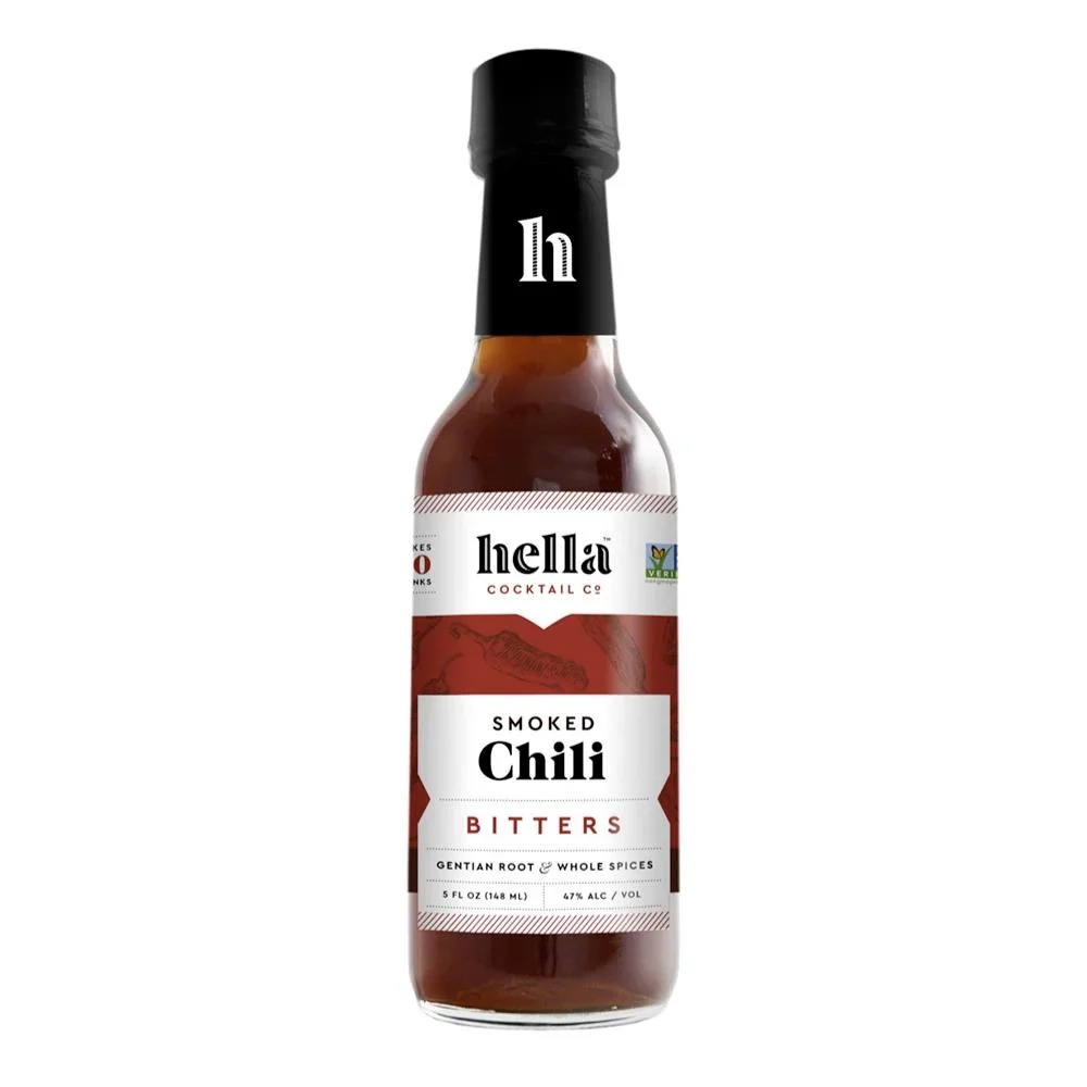 Hella Cocktail Smoked Chili Bitters 5 OZ