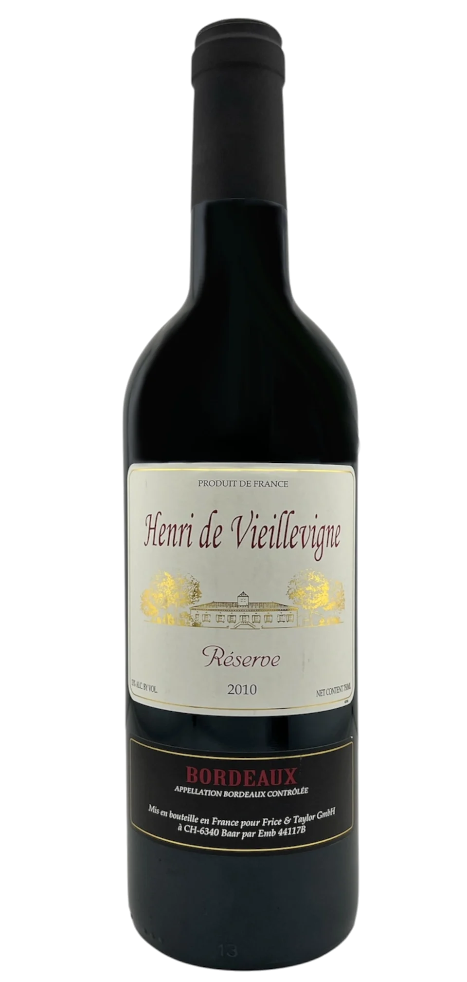 Henri de Vieillevigne Reserve Bordeaux