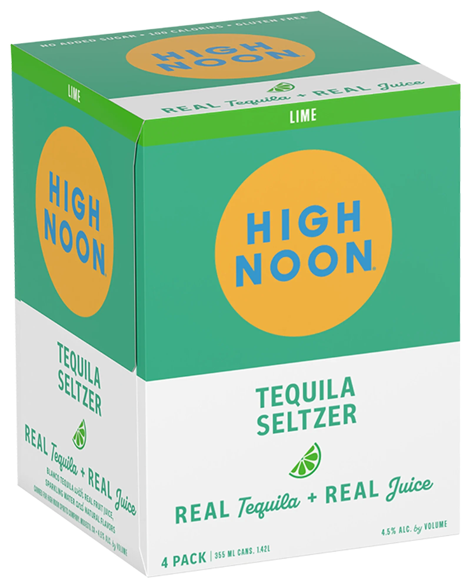 High Noon Tequila Lime Seltzer 4Pk