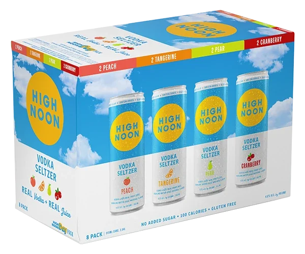 High Noon Vodka Seltzer Day Pack Variety 8Pk