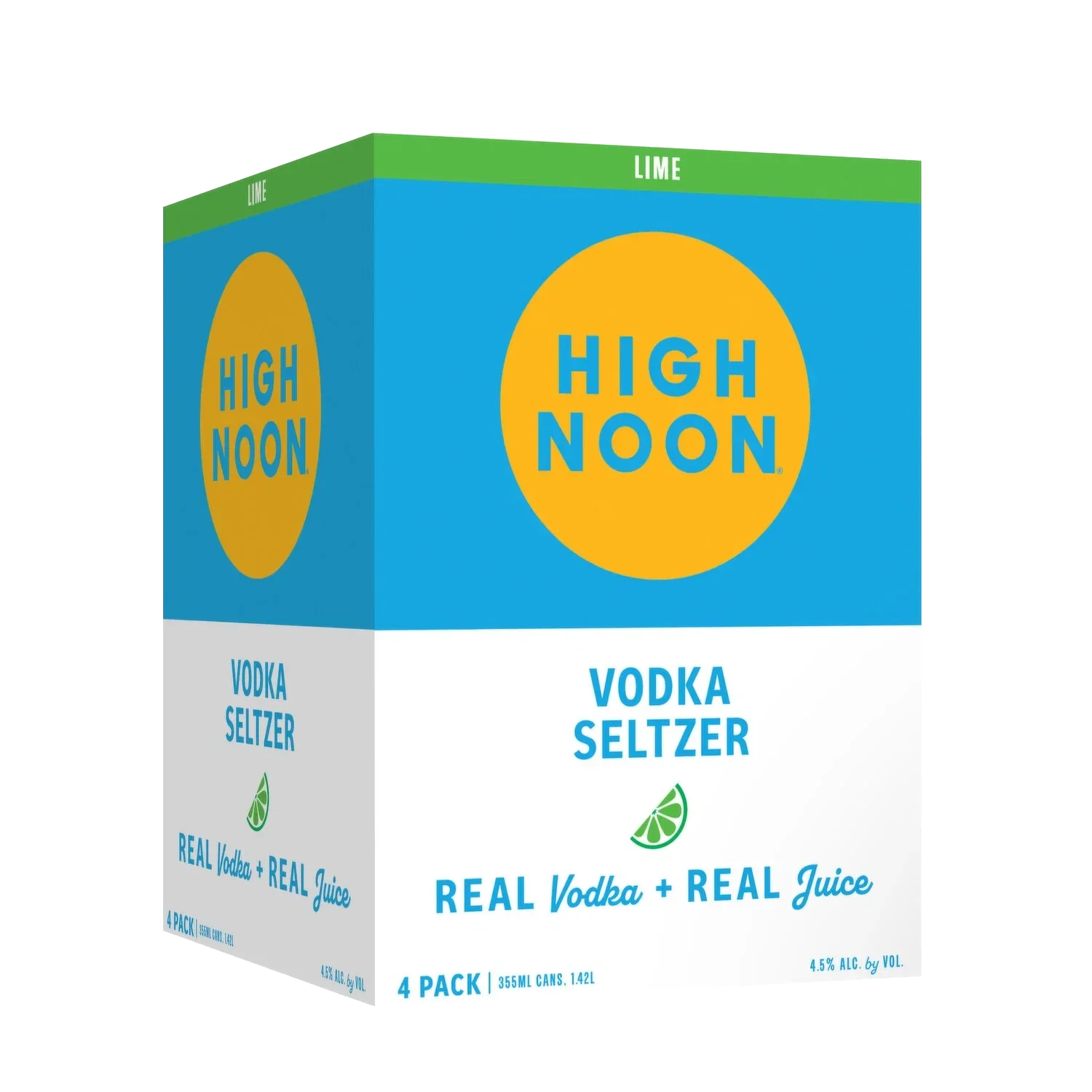 High Noon Vodka Seltzer Lime 4Pk