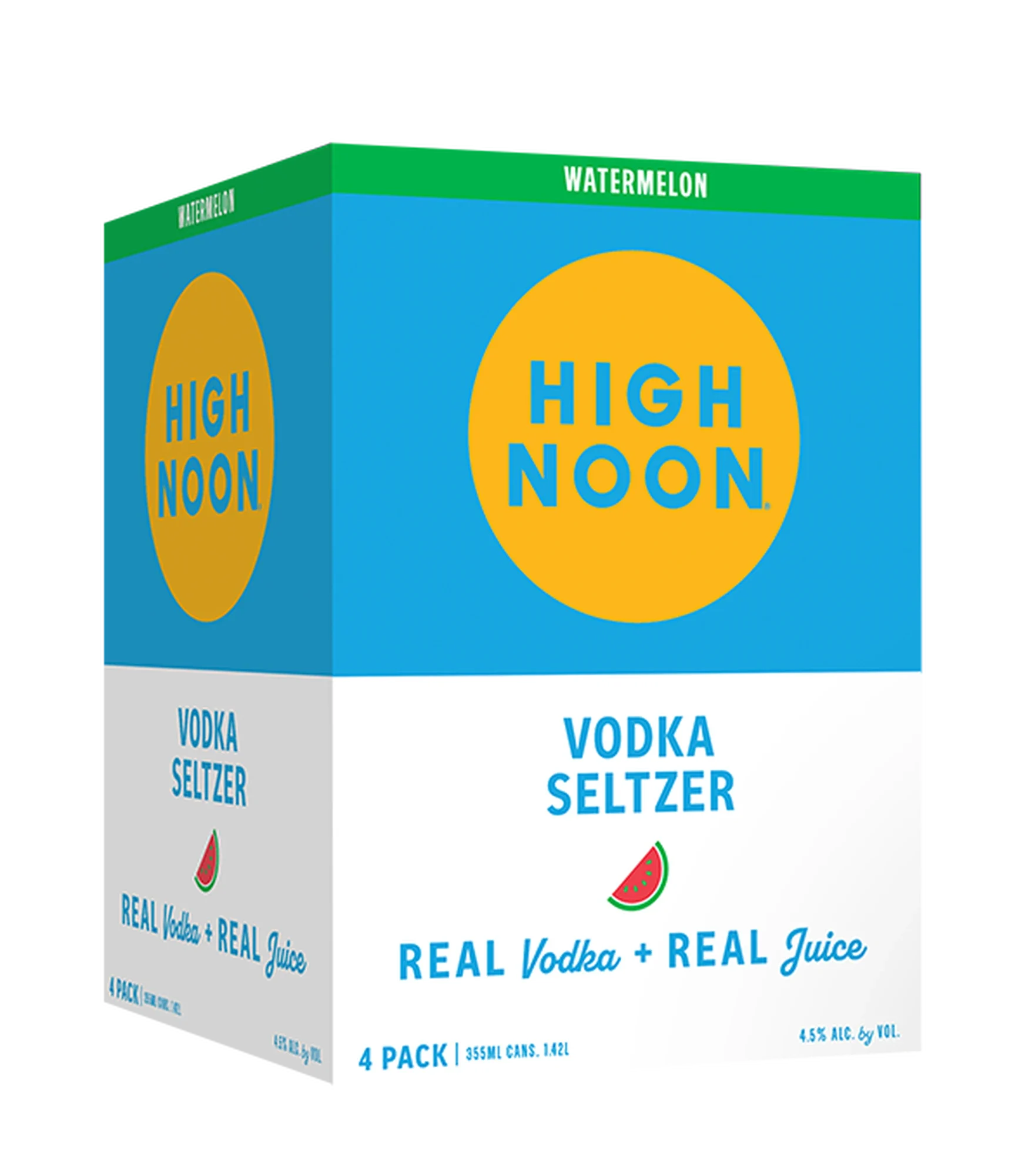 High Noon Vodka Seltzer Watermelon 4Pk
