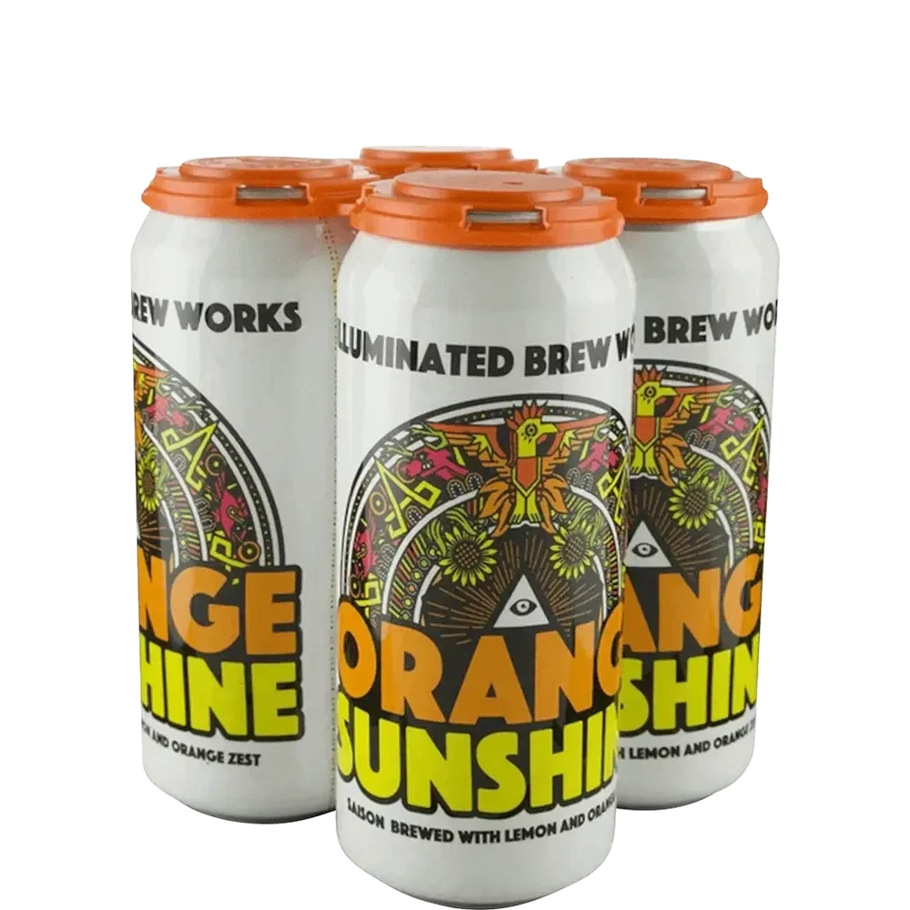 Illuminated Orange Sunshine 4Pk