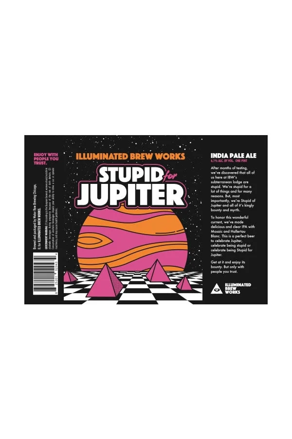Illuminated Stupid for Jupiter 4Pk