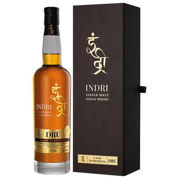 Indri Dru Cask Strength Single Malt Indian Whisky