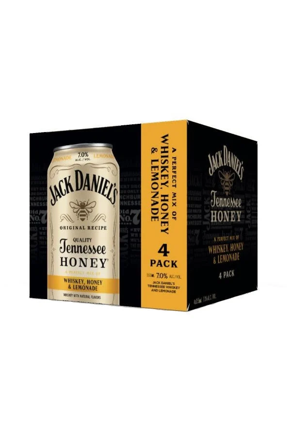 Jack Daniel's Honey & Lemonade 4Pk