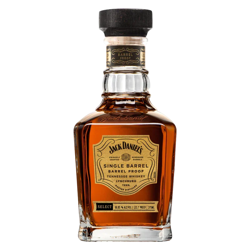 Jack Daniel's Single Barrel Barrel Proof Tennessee Whiskey 375ML