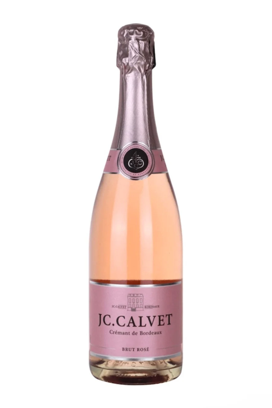 JC Calvet Brut Rose Cremant de Bordeaux 2022 (750 ml)