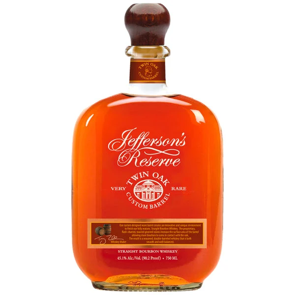 Jefferson's Reserve Twin Oak Custom Barrel Bourbon