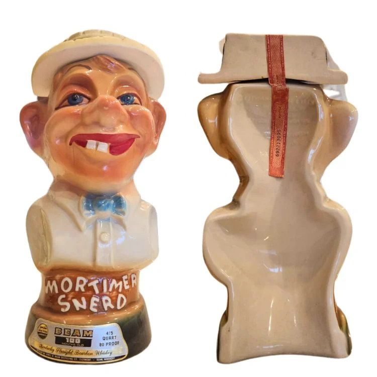 Jim Beam Decanter 1976MORTIMER SNERD Bourbon Whiskey - 750ml